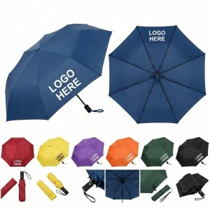 CompactGuard Windproof Folding Umbrella